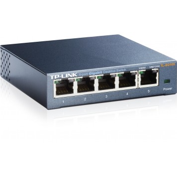 TP-LINK TL-SG105-неуправляемый коммутатор 1000Mb/s